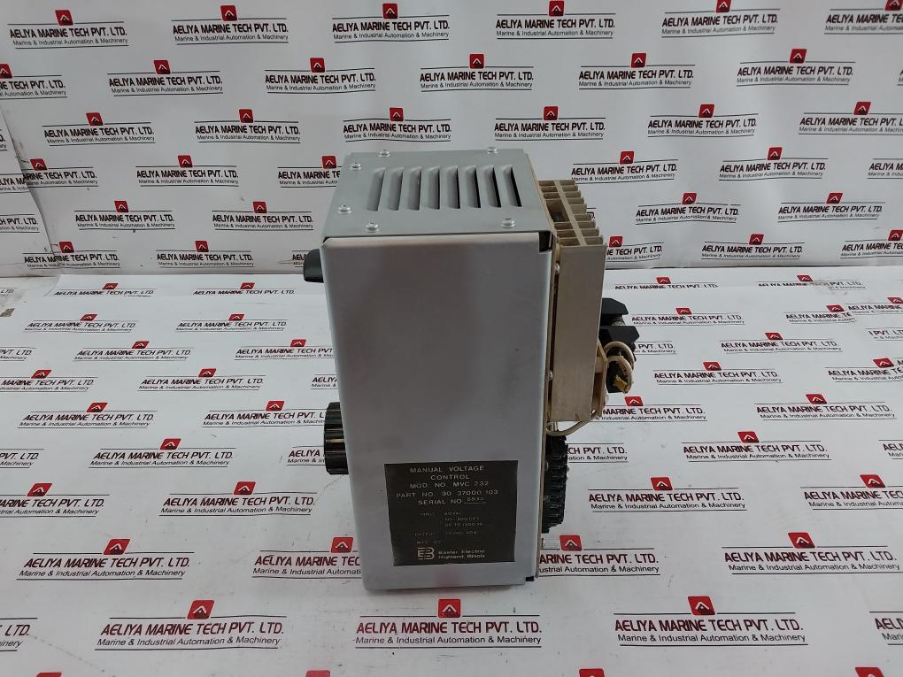 Basler Electric Mvc 232 Manual Voltage Control Module 90 37000 103 60Vac 55Vdc