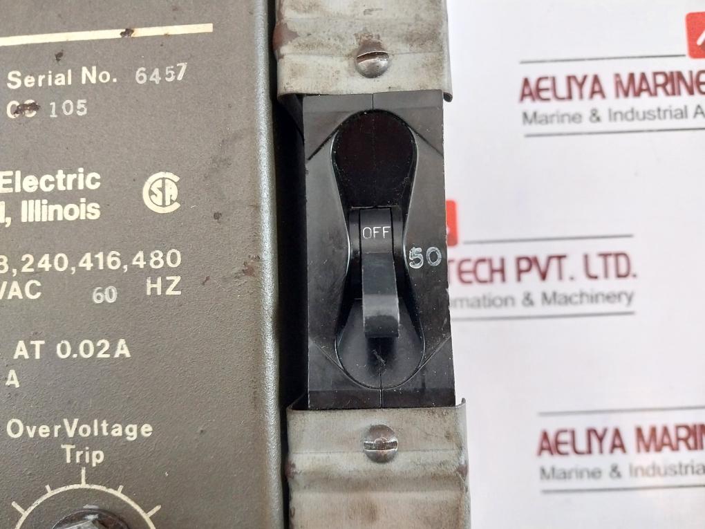 Basler Electric Ufov 260A Under Frequency Overvoltage Protective Module 55Va