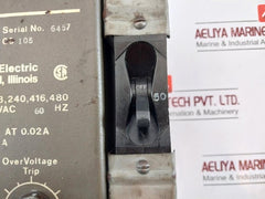 Basler Electric Ufov 260A Under Frequency Overvoltage Protective Module 55Va