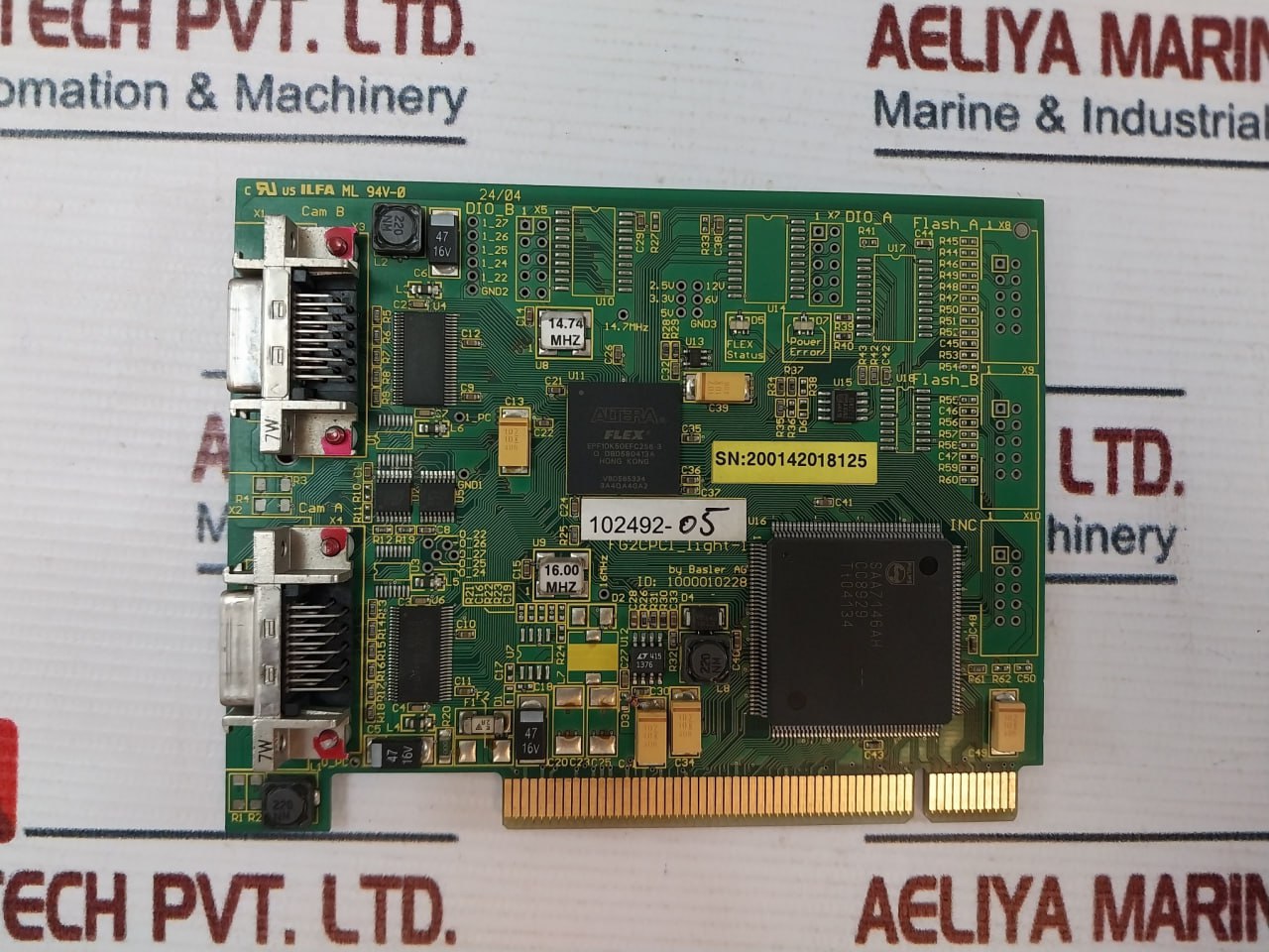 Basler 1000010228 Printed Circuit Board Fg2Cpci_Light-1