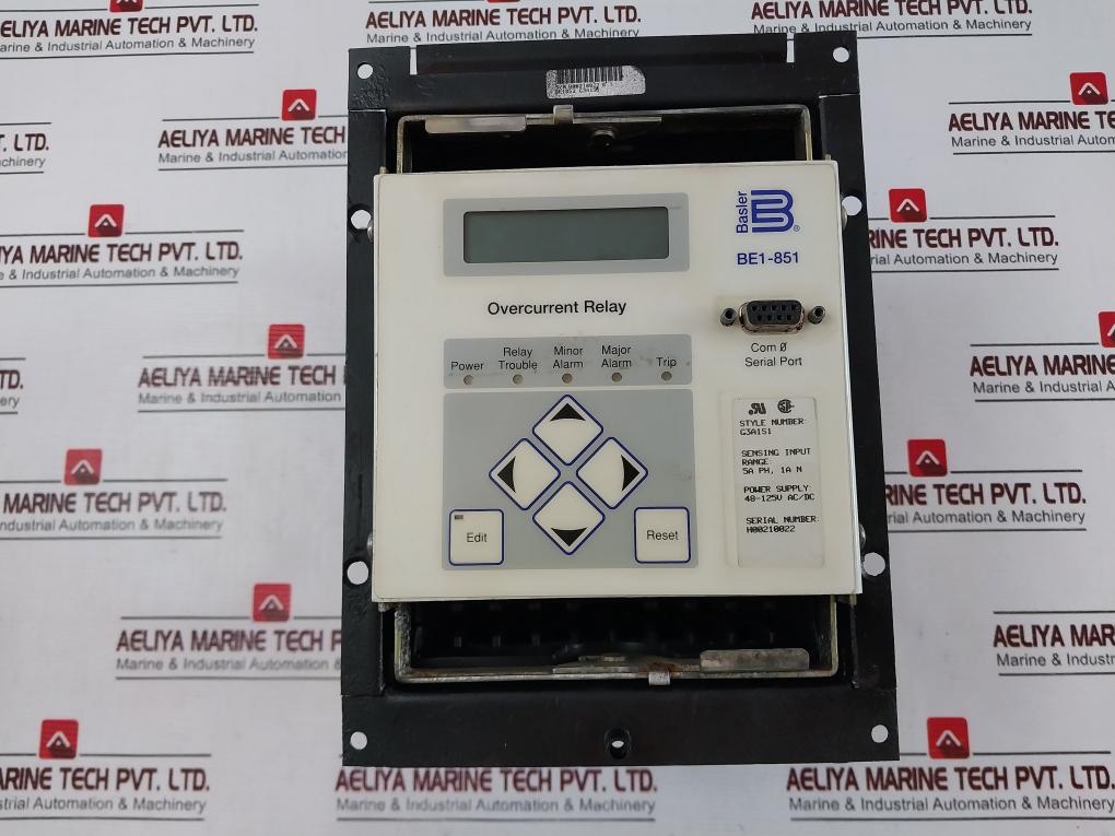 Basler Be1-851 Overcurrent Relay