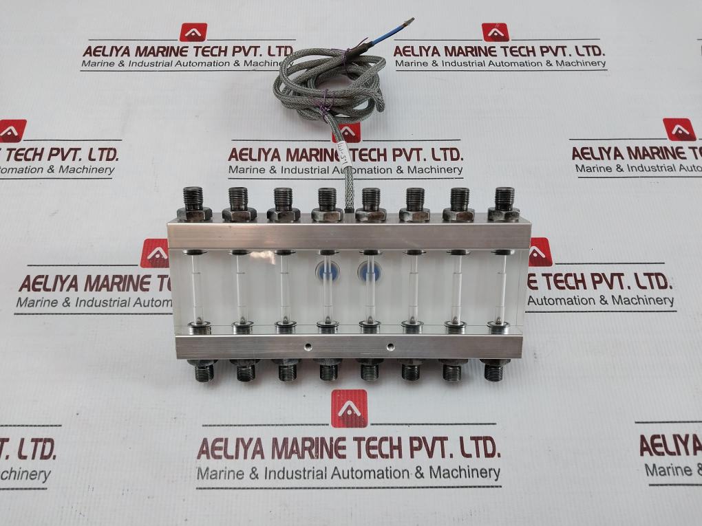 Baumer Electric 8 Outlets Flow Indicator 1.5 Meter Di 12.82.01/1