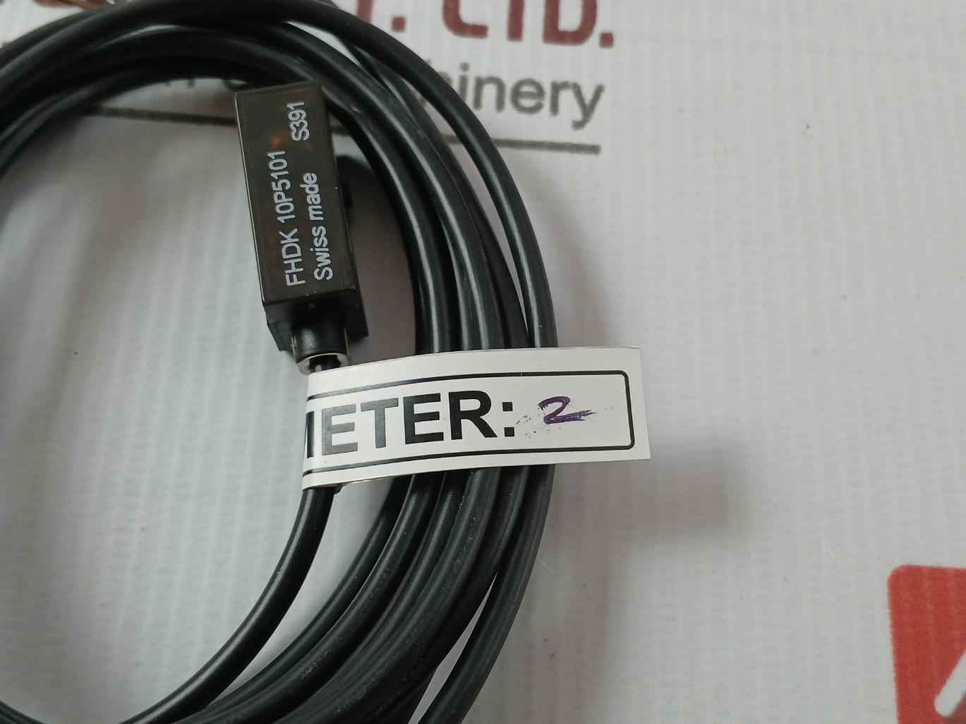 Baumer Electric Fhdk 10P5101 Position Photoelectric Diffuse Sensor S391 2M