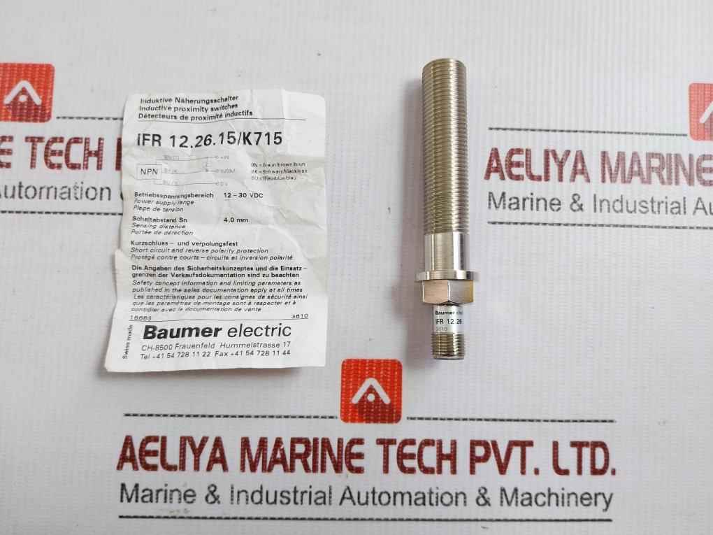 Baumer Electric Ifr 12.26.15/K715