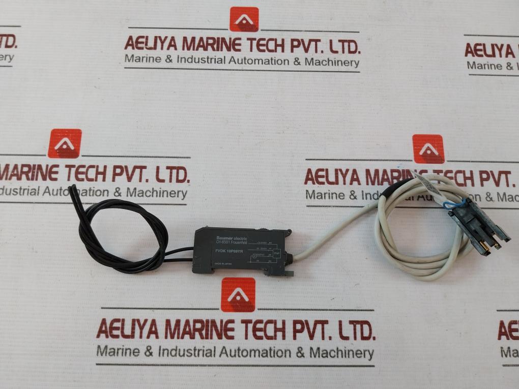 Baumer Fvdk 10P69Yr Photoelectric Sensor Rev 00 3Hna001539-001 12-24Vdc