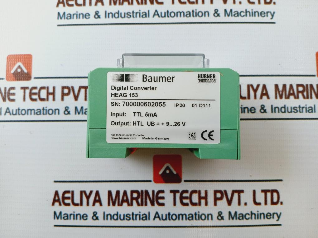 Baumer Heag 153 Digital Converter Ip20