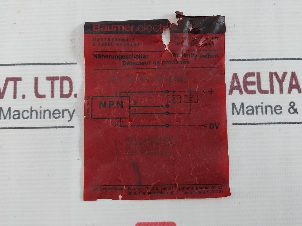 Baumer Ifr 12.24.11/K462 Proximity Switch