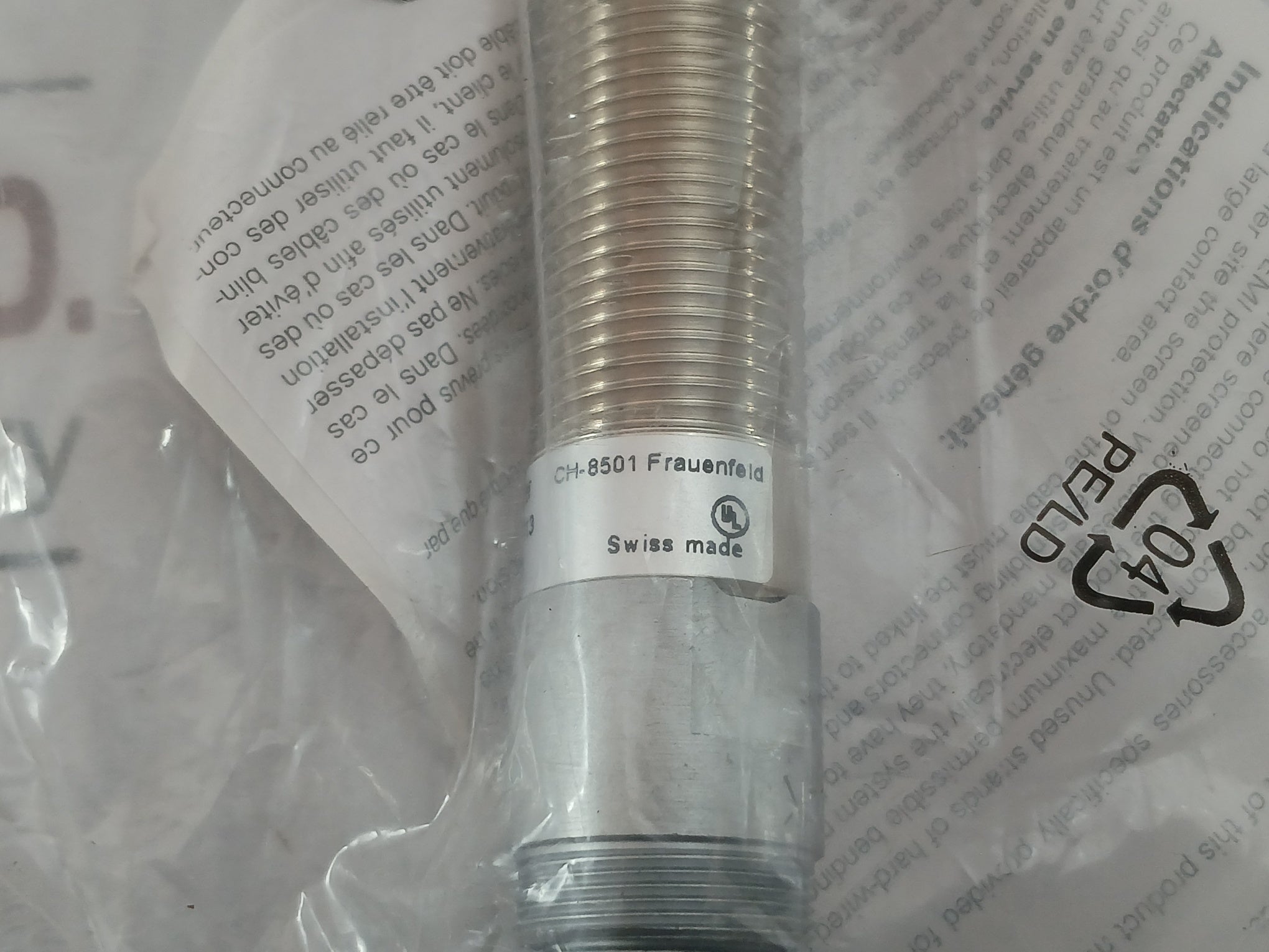 Baumer Inductive Sensor Set 10-30Vdc Part No Ifr 18.26.31/K713