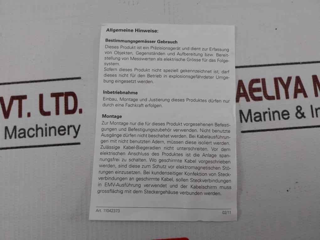 Baumer O300y.qr-11144073 Photoelectric Sensor -25+60c 30vac/3a