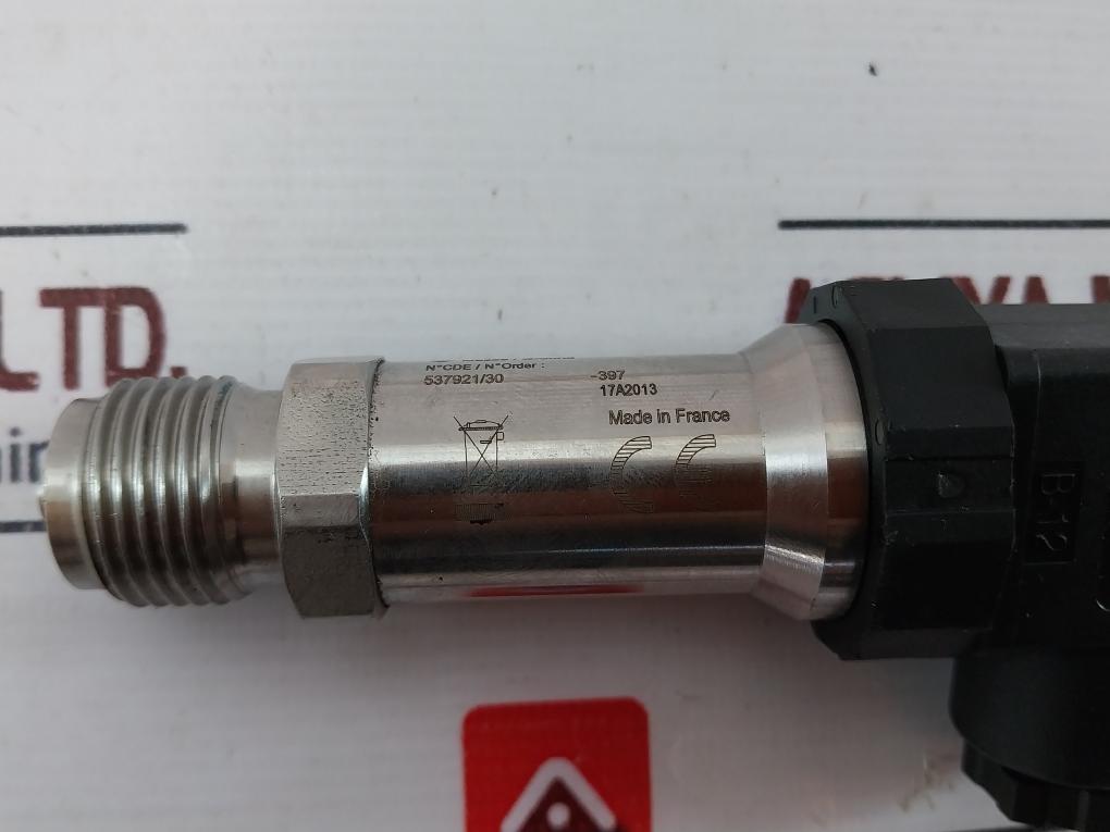 Baumer Pbsn Pressure Sensor 4-20 Ma 8-32 Vdc