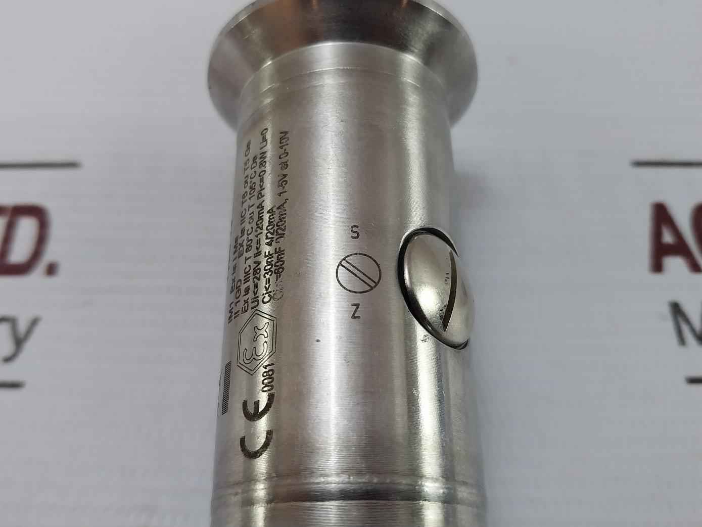 Baumer Y913 Pressure Transmitter 4-20 Ma 11-28 Vdc 0+400 Bar R