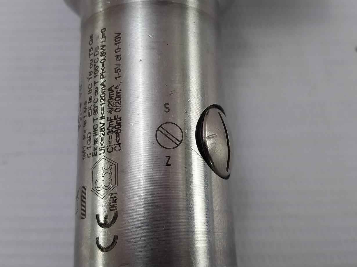 Baumer Y913 Pressure Transmitter 4-20 Ma 11-28 Vdc 0+400 Bar R