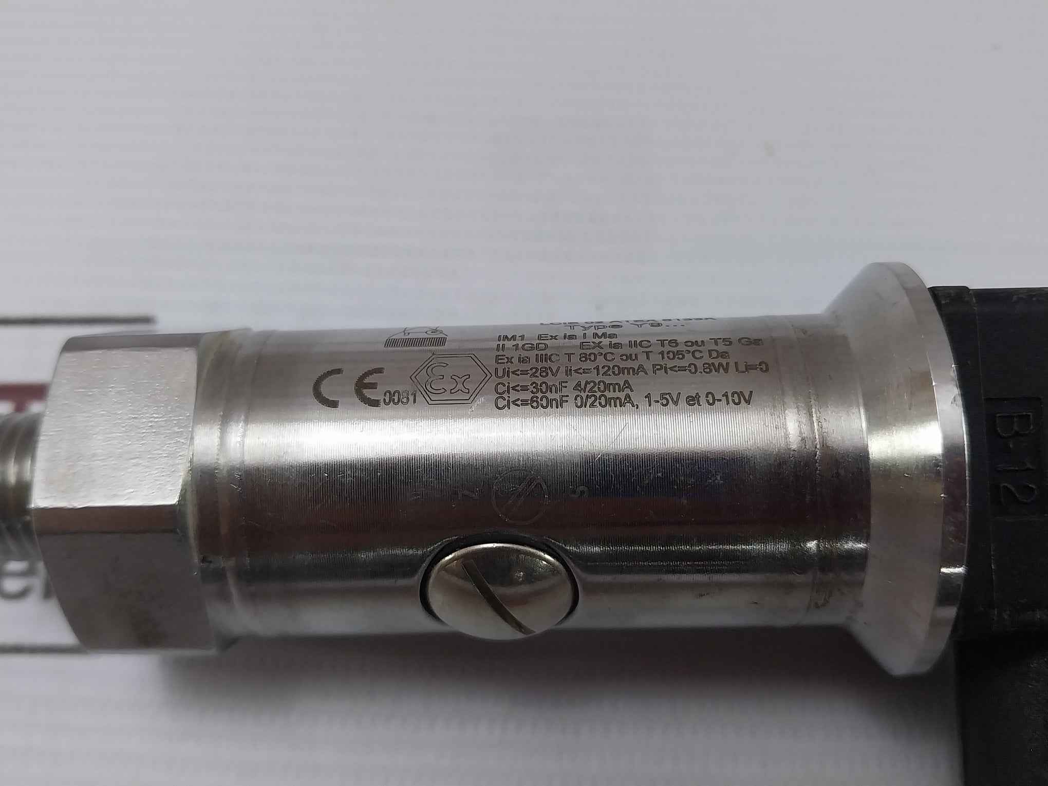 Baumer Y913 Pressure Transmitter 4–20 Ma 11-28 Vdc 11145770