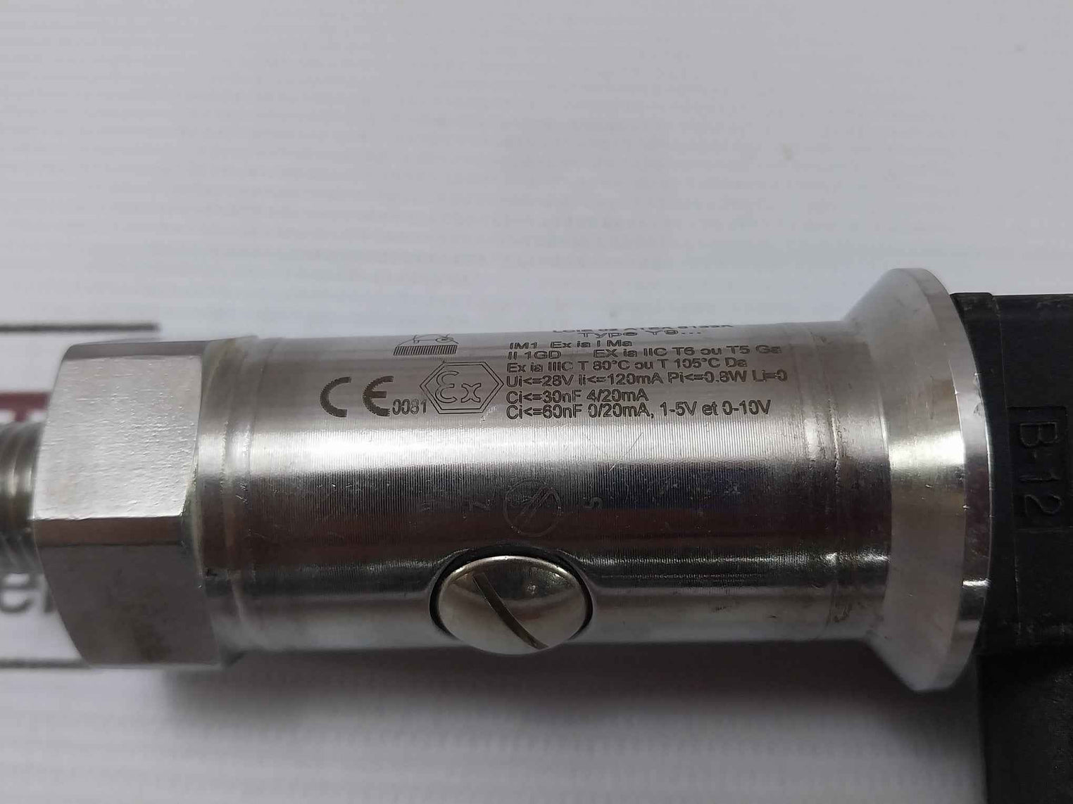 Baumer Y913 Pressure Transmitter 4–20 Ma 11-28 Vdc 11145770