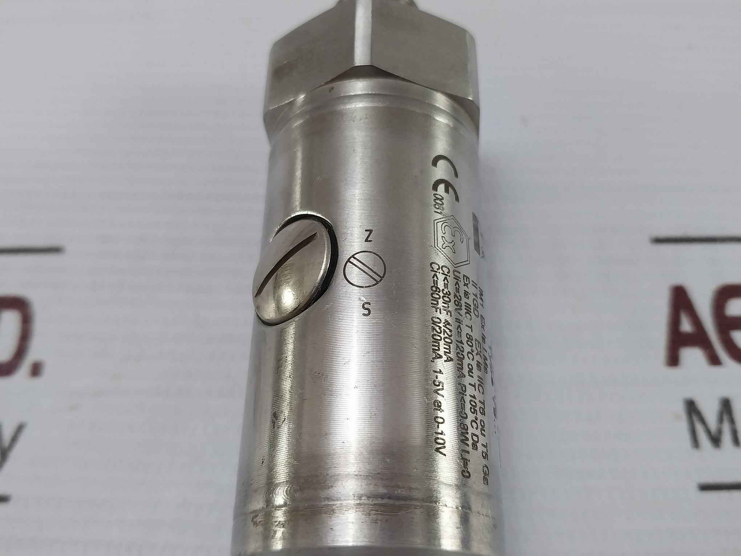 Baumer Y913 Pressure Transmitter 4–20 Ma 11-28 Vdc 11145770
