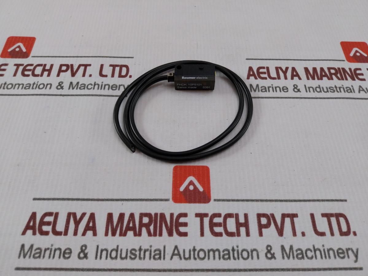 Baumer Electric Fhdk 10P5101 Diffuse Sensor With Background Suppression ...