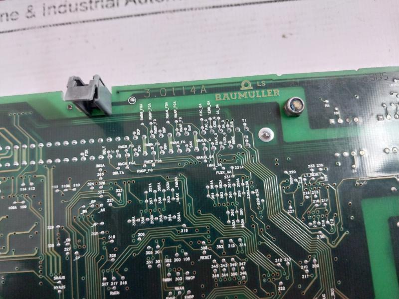 Baumuller 3.0114A Printed Circuit Board