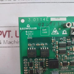 Baumuller 3.0114E Printed Circuit Board 94V-0