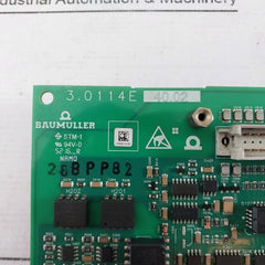 Baumuller 3.0114E Printed Circuit Board 94V-0 000837058