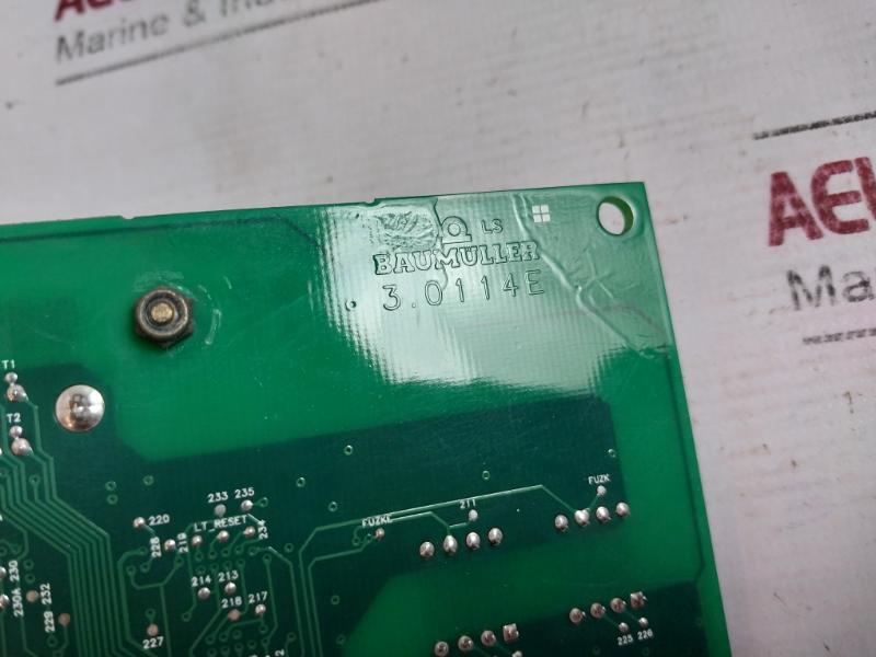 Baumuller 3.0114E Printed Circuit Board Card 94V-0 Stm-1
