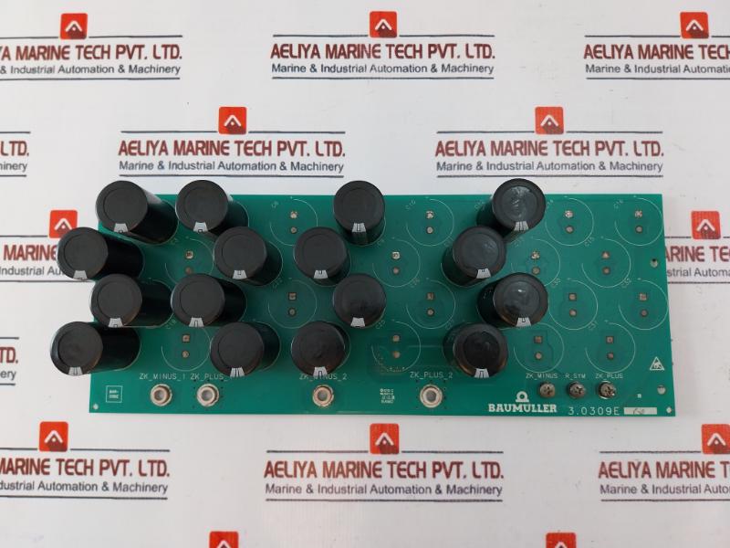 Baumuller 3.0309E1.0 Capacitor Bank Module For Dc Link Stabilization