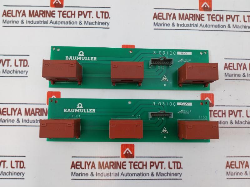 Baumuller 3.0310C1.0 Printed Circuit Board Card, 94V-0