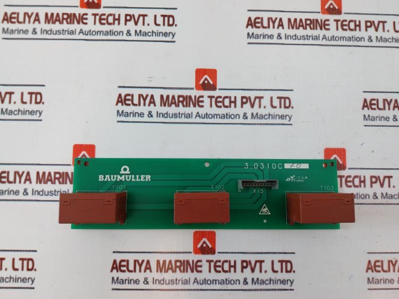 Baumuller 3.0310C1.0 Printed Circuit Board Card, 94V-0