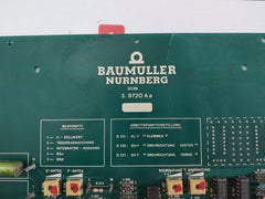 Baumuller 3.8720Aa Printed Circuit Board