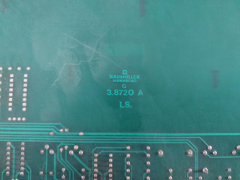 Baumuller 3.8720Aa Printed Circuit Board