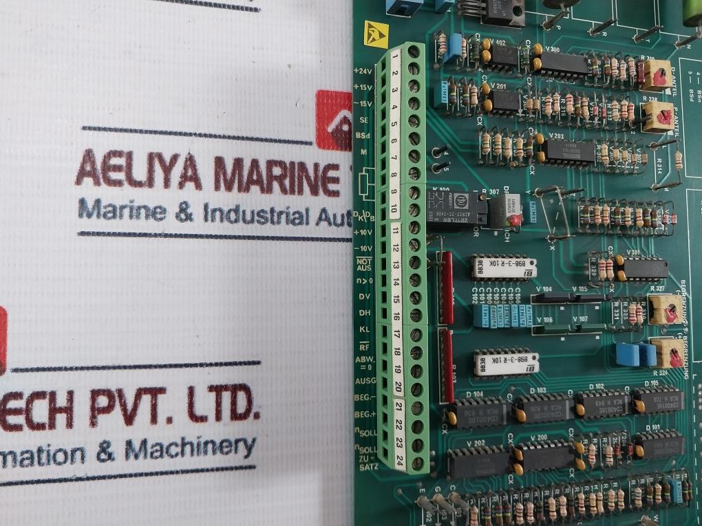 Baumuller 3.8720Aa Printed Circuit Board