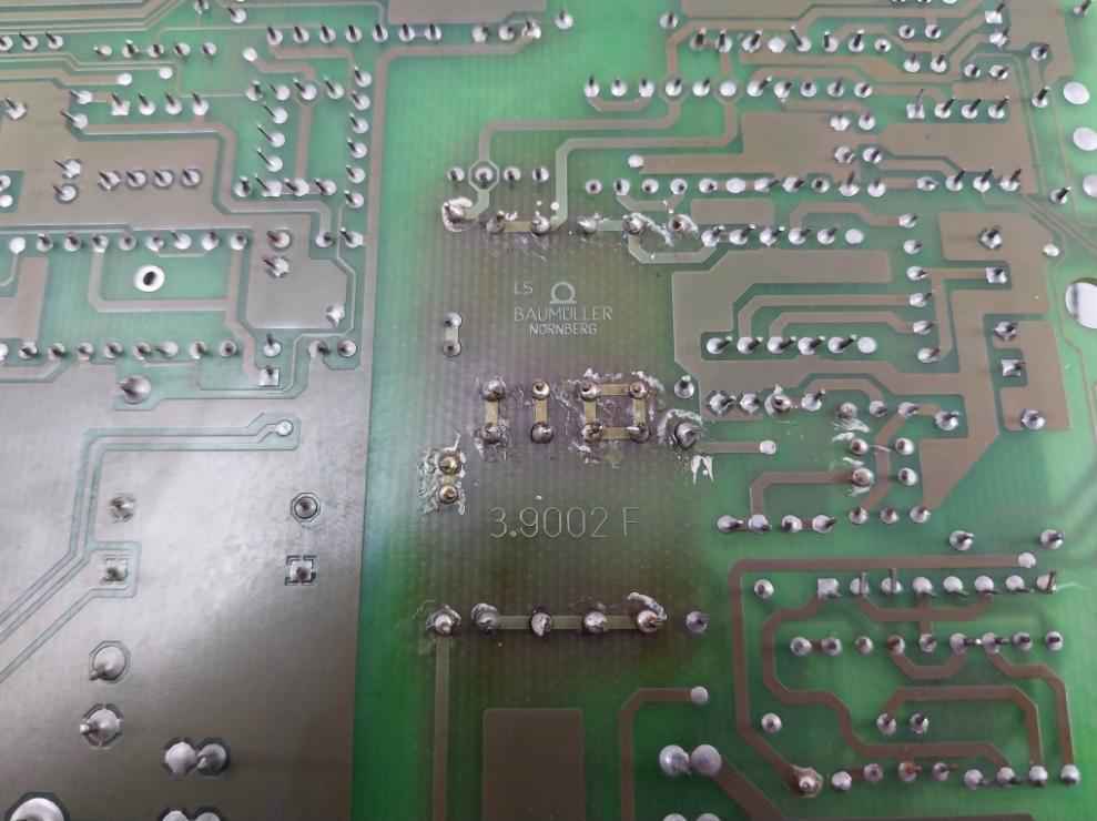 Baumuller 3.9002 F Printed Circuit Board Card