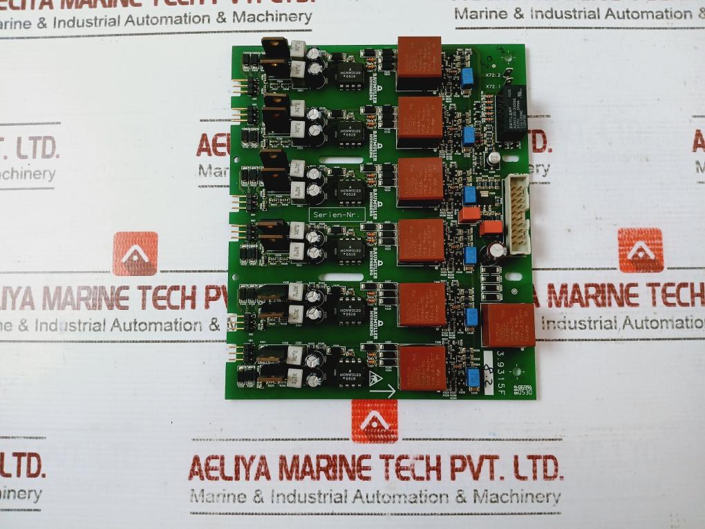 Baumuller 3.9315F Printed Circuit Board 8.2