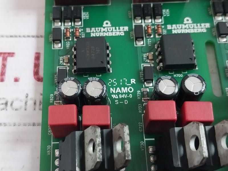 Baumuller 3.9315F Printed Circuit Board 94V-0 Csa Ll83498 Awm Ia 105C 300V