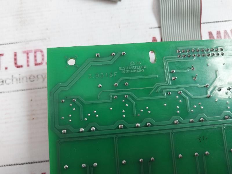 Baumuller 3.9315F Printed Circuit Board 94V-0 Csa Ll83498 Awm Ia 105C 300V