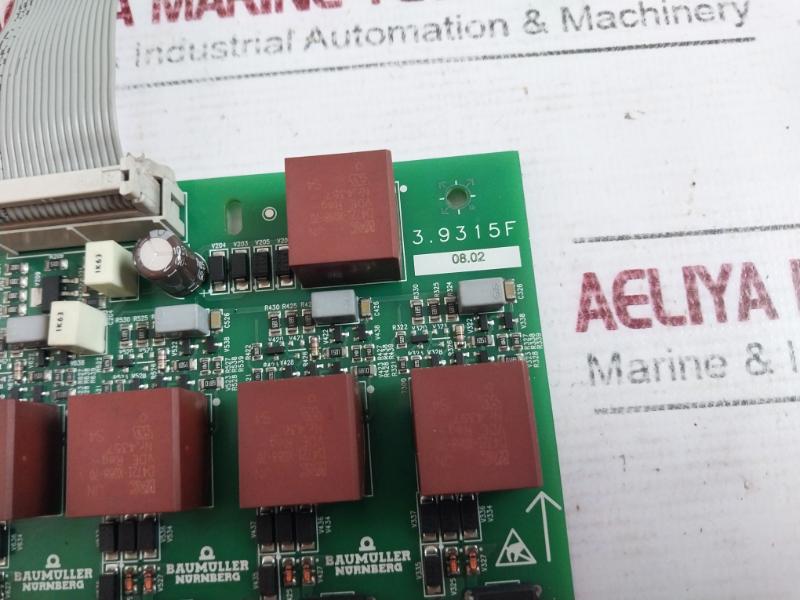Baumuller 3.9315F Printed Circuit Board 94V-0 Csa Ll83498 Awm Ia 105C 300V