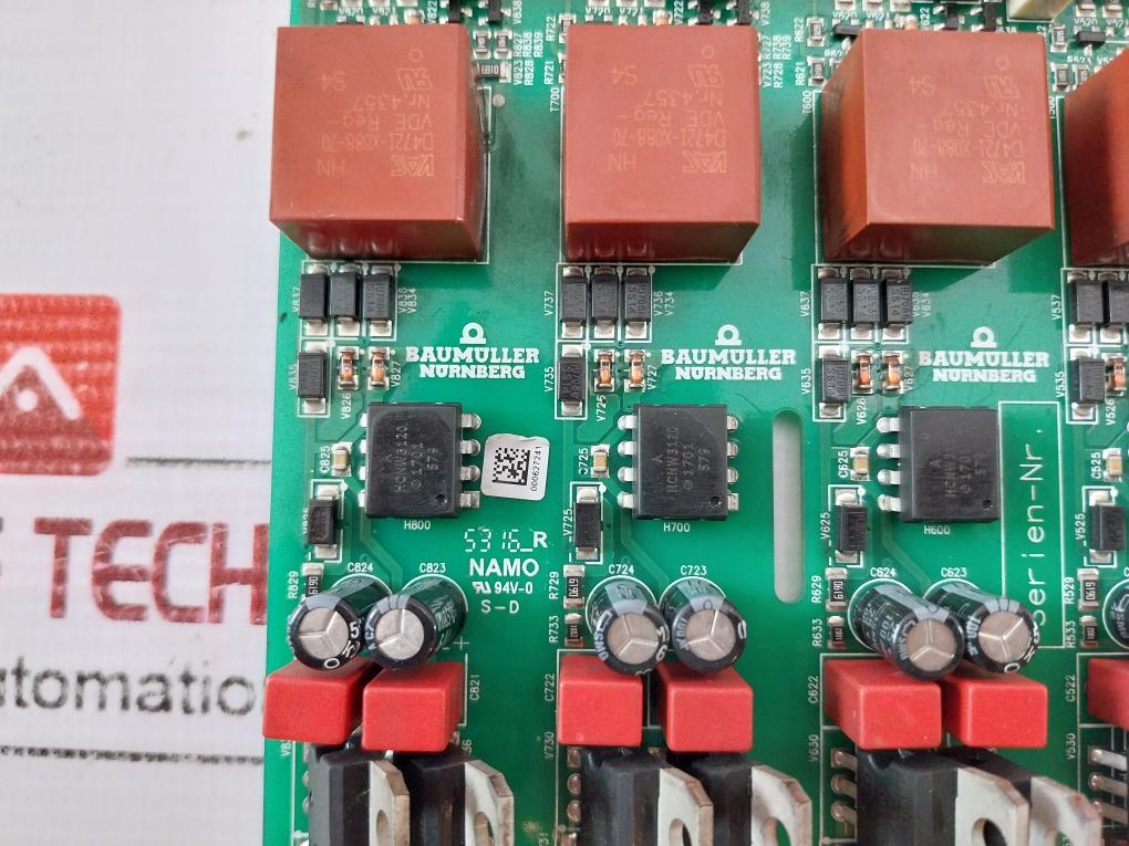 Baumuller 3.9315f Printed Circuit Board 000627241 94v-0