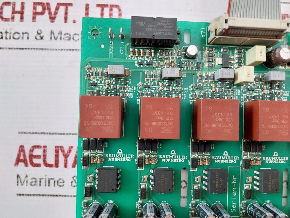 Baumuller 3.9315f Printed Circuit Board Uc Dl12 94v0