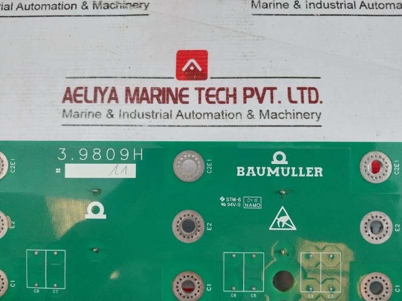 Baumuller 3.9809H Printed Circuit Board Stm-6 94V