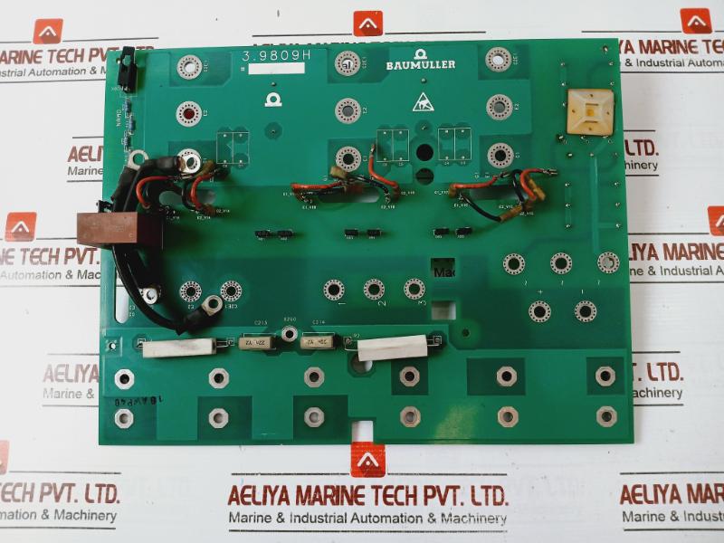 Baumuller 3.9809H Uc Mdl10 Printed Circuit Board