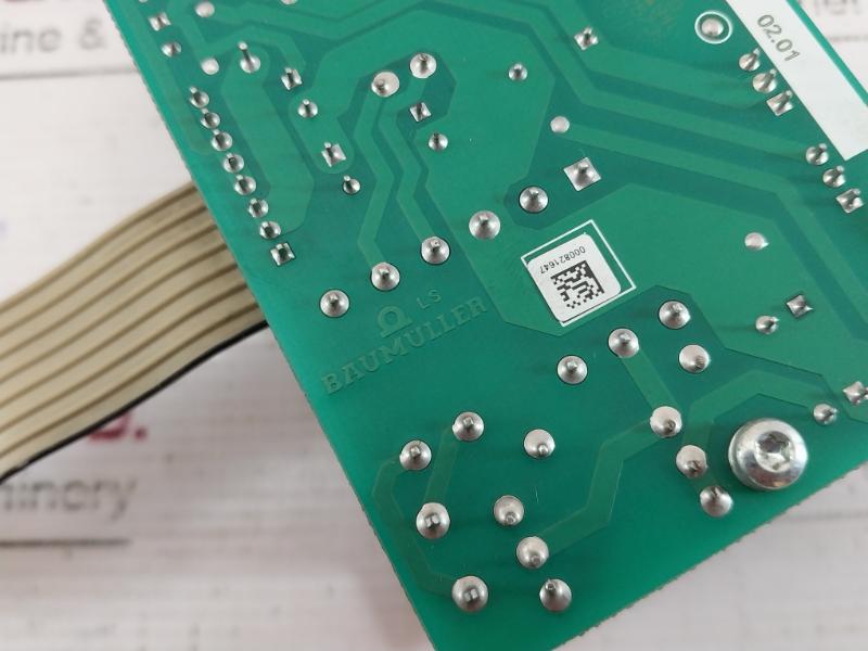 Baumuller X99AB Printed Circuit Board 24V 3.9934B