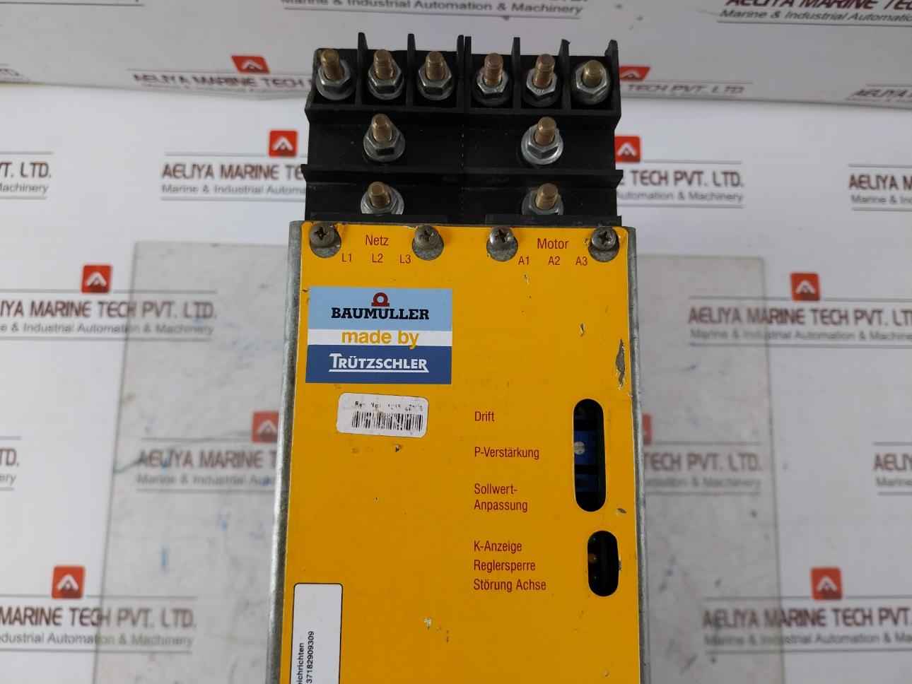 Baumuller Bum20B-40/60-31-201 Servo Drive 3Ac 0-200V 40A 0-300Hz 230V