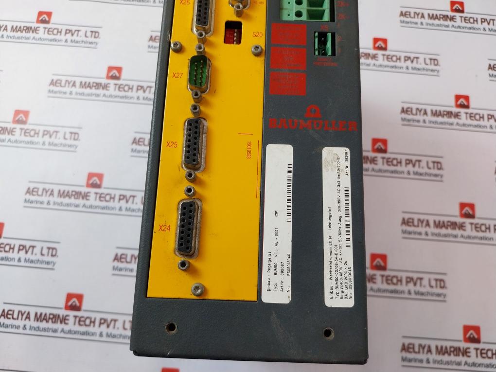 Baumuller Bum60-vc-ae-0001 Servo Drive 392067