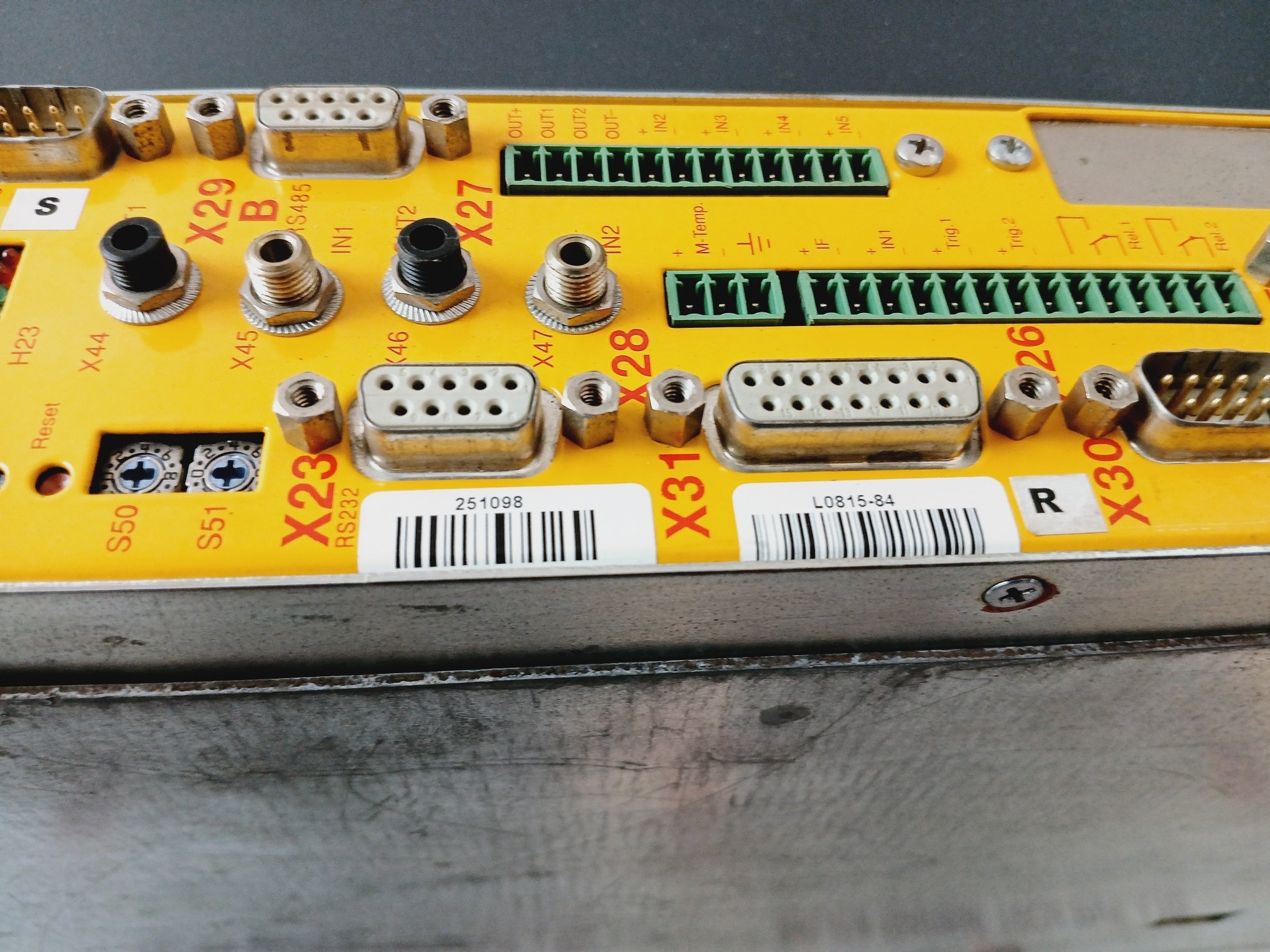Baumuller Bum62T-100/130-54-m-036 Built-in Single Power Unit W/ M-drive