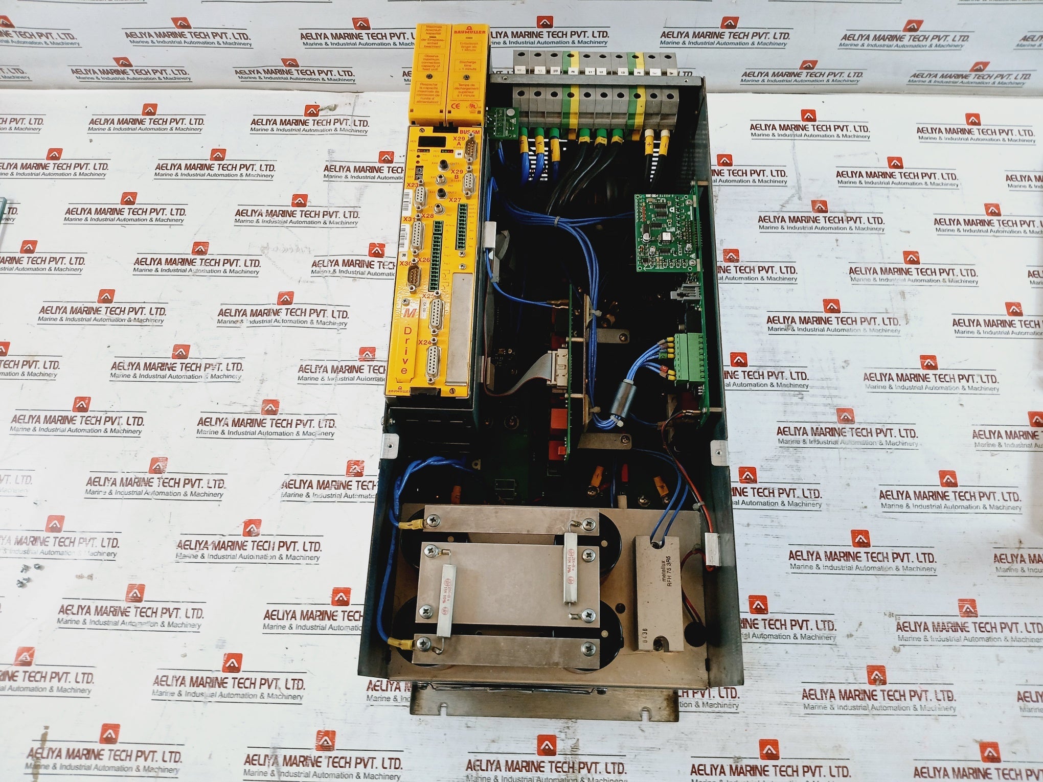 Baumuller Bum62T-100/130-54-m-036 Built-in Single Power Unit W/ M-drive