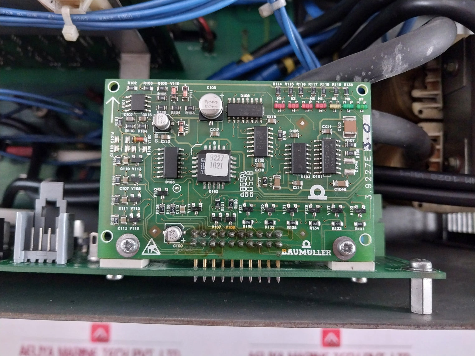 Baumuller Bum62T-100/130-54-m-036 Built In Single Power Unit 400 V (Not Working)