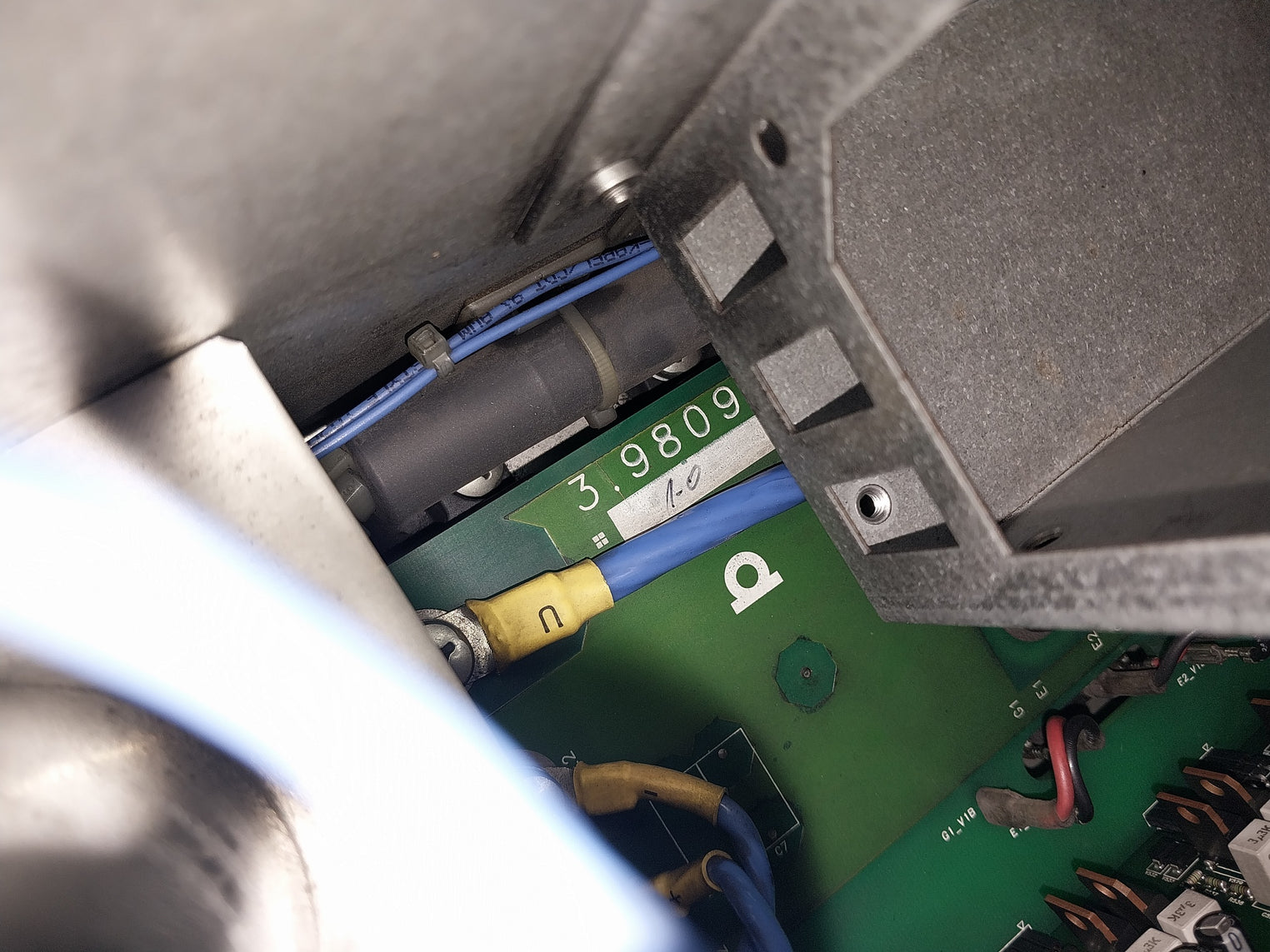 Baumuller Bum62T-100/130-54-m-036 Built In Single Power Unit 400 V (Not Working)