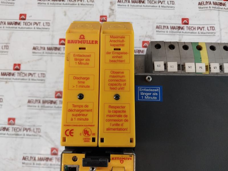 Baumuller Bum62T-100/130-54-m-036 Built Power Unit 3X400V In 3X100A Out M-drive