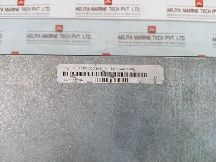 Baumuller Bum62T-100/130-54-m-038 Built-in Single Power Unit W/ Bus 6M M Drive