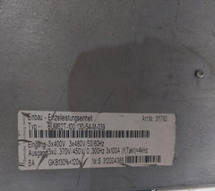 Baumuller Bum62t-100/130-54-m-039 Servo Drive Type Built-in Single Power Unit