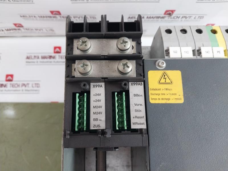 Baumuller Bum62T-100/130-54-m-039 Servo Drive Built-in Single Power Unit 125/200 A